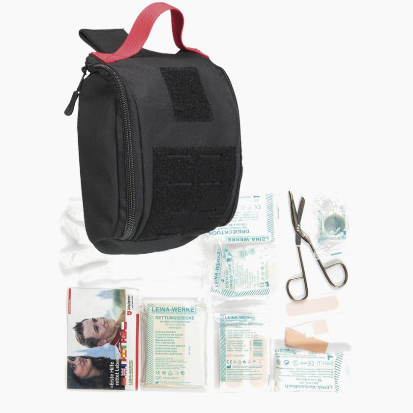 Set IFAK Pronto Soccorso Con Laccio Emostatico, Borse E Forbici – Kit Medico Tattico NATO