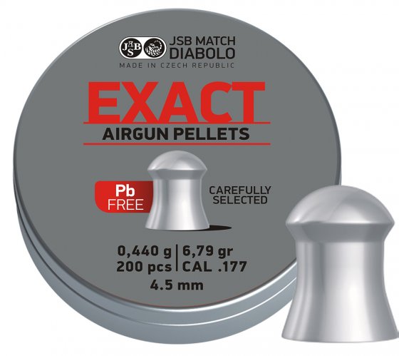 Diabolo JSB Exact Lead Free 4,5mm 200pz
