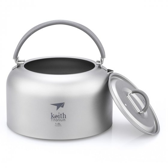 Keith Kettle bollitore in titanio 1l