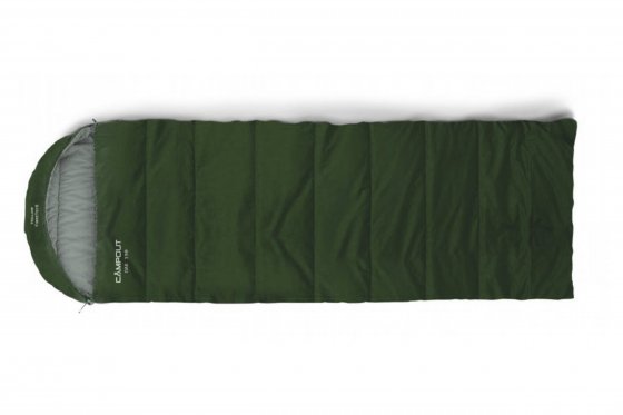 Sacco a pelo Campout Oak 190cm khaki destro
