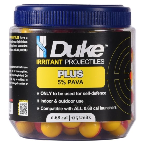 Pallini Duke Plus Irritant Projectile .68 125 pz