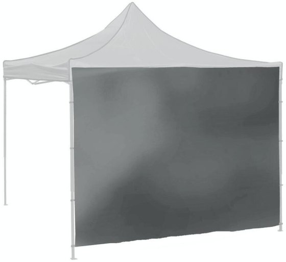 Pareti laterali per tenda da festa 2X3m 210D grigie impermeabili Cattara 13344