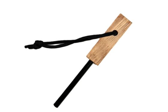 Acciarino JuBö Bushcraft Tinder Firesteel - FatWood