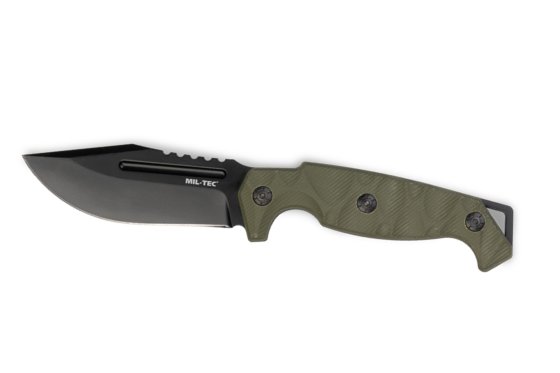 Coltello da combattimento G10 RIDGE con fodero KYDEX OLIVE DRAB