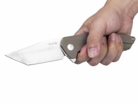 Coltello Ruike P138-W marrone