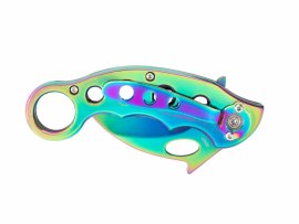 Coltello Karambit Haller 42507 metallico lucido