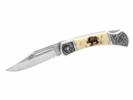 Coltello pieghevole Joker JKR114 motivo cinghiale