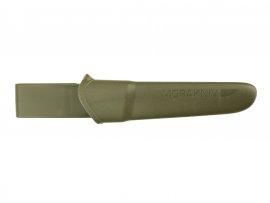 Coltello Morakniv Companion MG Heavy Duty in acciaio al carbonio verde