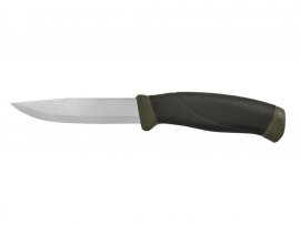Coltello Morakniv Companion MG Heavy Duty in acciaio al carbonio verde