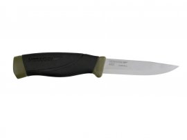 Coltello Morakniv Companion MG Heavy Duty in acciaio al carbonio verde