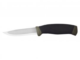 Coltello Morakniv Companion MG verde acciaio al carbonio