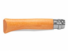 Coltello Opinel 10 pieghevole carbone faggio