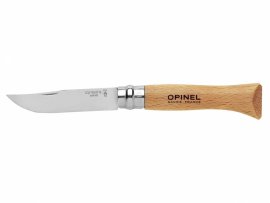 Coltello Opinel 10 pieghevole Inox faggio