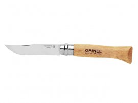 Coltello Opinel 12 pieghevole Inox faggio