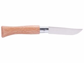 Opinel 5 Coltello da chiusura Inox Faggio