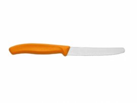 Coltello da pomodoro seghettato 6.7836 arancione L119