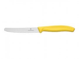 Coltello per pomodori seghettato 6.7836 giallo L118