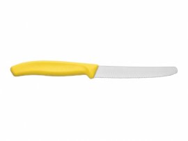 Coltello per pomodori seghettato 6.7836 giallo L118