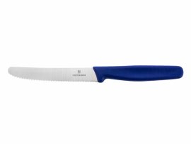 Coltello da pomodori seghettato 5.0832 blu