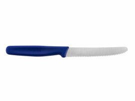 Coltello da pomodori seghettato 5.0832 blu