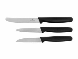 Set 3 coltelli da cucina Victorinox 5.1113.3 versione nera
