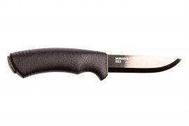 Coltello Morakniv Bushcraft nero senza seghettatura