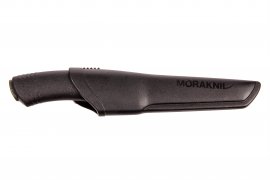 Coltello Morakniv Bushcraft nero senza seghettatura