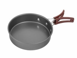 Set di stoviglie da campeggio in alluminio anodizzato MFH per 2 persone