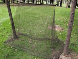 Zanzariera da campeggio MFH verde 2x1 5x1 m