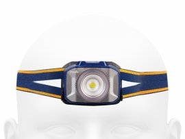 Lampada frontale a LED Fenix HL40R blu
