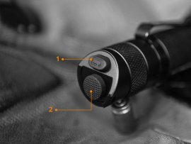 Torcia a LED Fenix TK25 Red