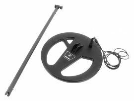 Sonda DD 29 cm per metal detector Rutus + asta di guida