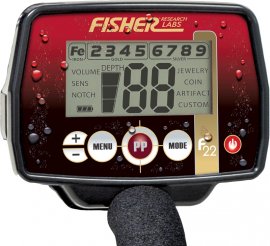 Rilevatore di metalli Fisher F22 9''