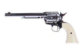 Revolver ad aria compressa Umarex Colt SAA 45 7,5" nikl diabolo 4,5mm