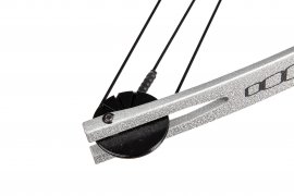 Arco Perfect Line Cobra compound 55lb argento mancino