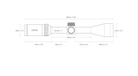 Cannocchiale Hawke Vantage 4-12x40 AO Mil Dot