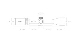 Cannocchiale Hawke Vantage 4-16x50 AO Mil Dot IR
