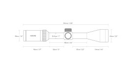 Cannocchiale Hawke Vantage 3-9x50 AO Mil Dot IR