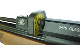 Carabina ad aria compressa Air Arms S410 Rifle 4,5mm Noce