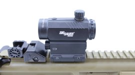 Carabina ad aria Sig Sauer MPX 4,5mm FDE Sand con collimatore
