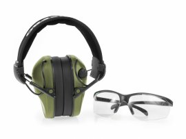 Cuffie RealHunter Aktivní Pro Verdi + Occhiali