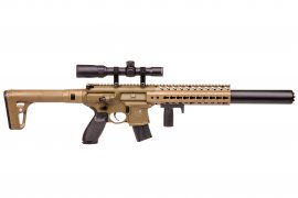 Carabina ad aria Sig Sauer MCX FDE 4,5mm con cannocchiale