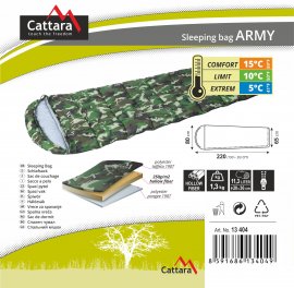 Sacco a pelo coperta Army 200cm