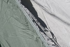 Amaca NYLON 275x137 cm verde-marrone