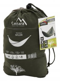 Amaca NYLON 275x137 cm verde-marrone