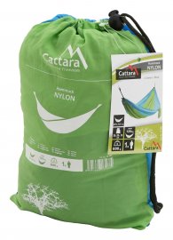 Amaca NYLON 275x137 cm verde-blu