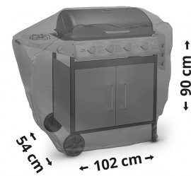 Copertura per barbecue a gas Cattara 99BB004, 99BB013 e 13044