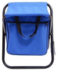 Sedia da campeggio pieghevole Malaga blu