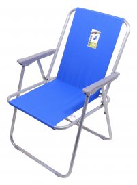 Sedia da campeggio pieghevole Bern blu