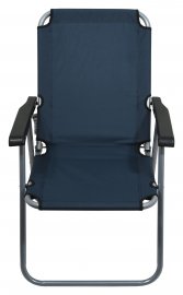 Sedia da campeggio pieghevole Lyon blu scuro